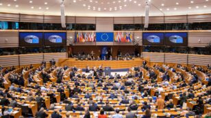 Billede af Plenum-salen under en plenarforsamling i Bruxelles. Foto: Emilie GOMEZ Reference: EP-091103B